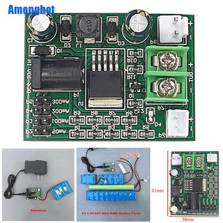 (Amonghot) บอร์ดโมดูลที่ชาร์จแบตเตอรี่ 1.2~24V 2.4 3.6 12V Ni-Cd Ni-Mh