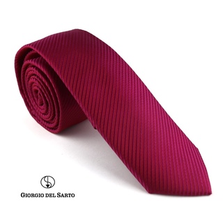 Giorgio Del Sarto Necktie Pink Fabric Texture เนคไทสีชมพูมีเท็กเจอร์