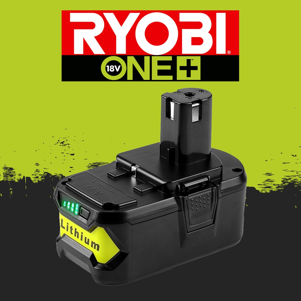Ryobi  Battery 4 AH แบตเตอรี่ลิเธียมสําหรับ 18V   แบตเทียบ