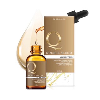 ของแท้!!! Q DOUBLE SERUM ล็อตใหม่ มีสติกเกอร์กันปลอม