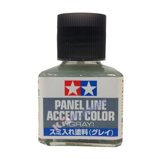 87133 TAMIYA น้ำยาตัดเส้น PANEL LINE ACCENT GRAY สีเทา