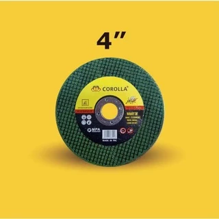100pcs ใบตัดเหล็ก ตัดสเตนเลส 4นิ้ว JYHและCOROLLA (107 mm) ใบตัดเหล็ก