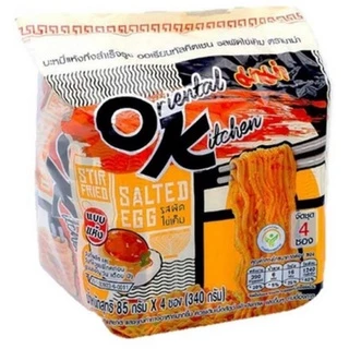 มาม่าออเรียลทัลคิทเช่น บะหมี่กึ่งสำเร็จร 85กรัม แพค4ซอง