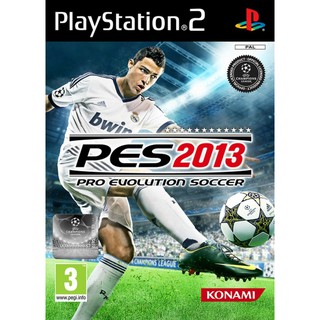 Pro Evolution Soccer 2013 (Europe) PS2 แผ่นไรท์เกมps2 PES2013 ps2 แผ่นเกมเพทู เกมps2 pes13 ps2