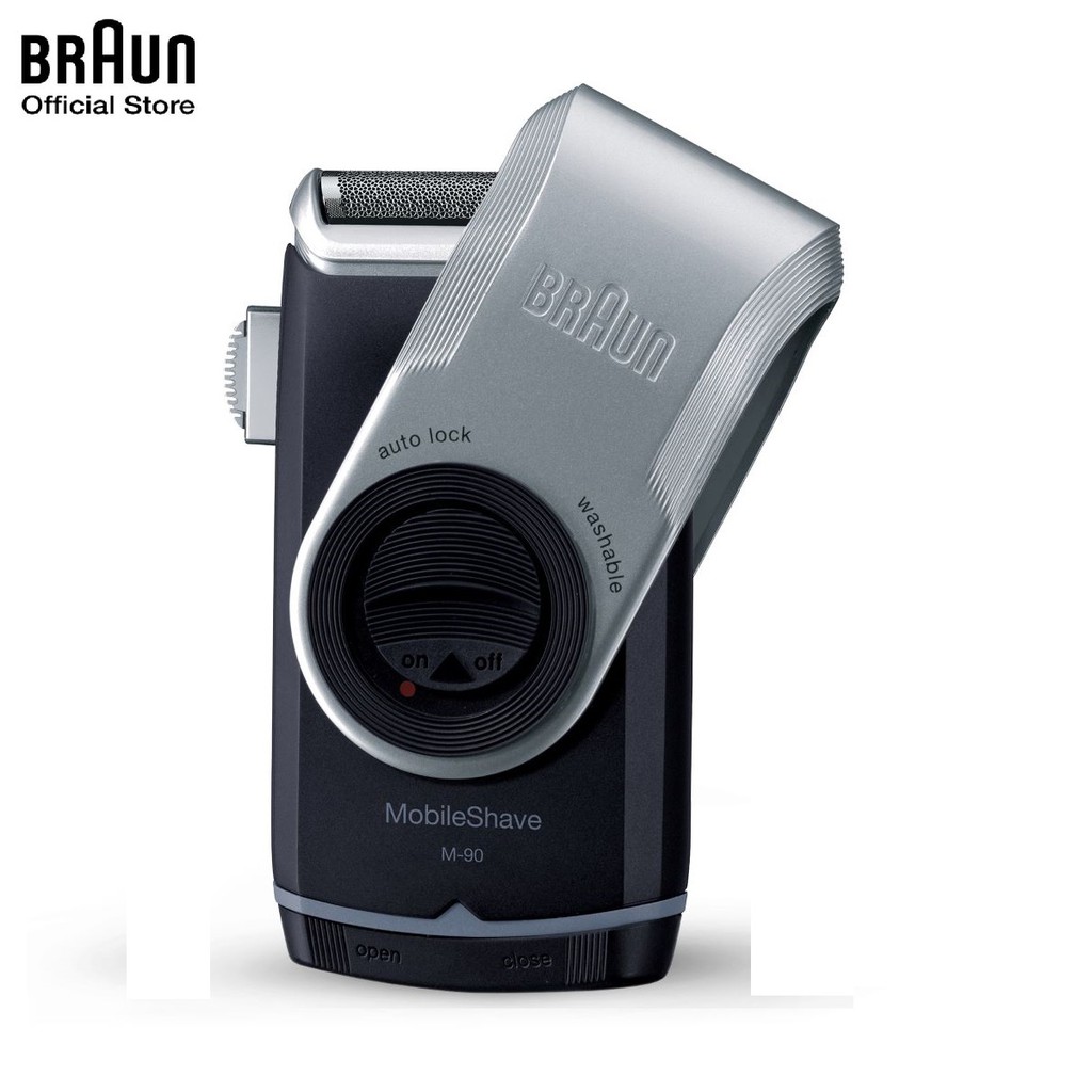 BRAUN เครื่องโกนหนวดแบตเตอรี่บราวน์รุ่น M90