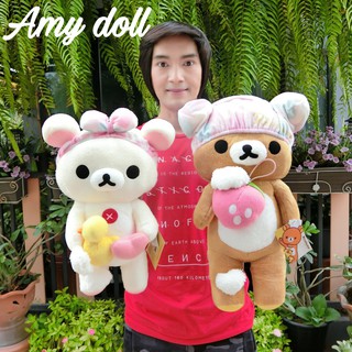 &lt;SALE&gt;ตุ๊กตาคุมะ&amp;โคริในชุดอาบน้ำ &lt;&lt;ของแท้&gt;&gt;