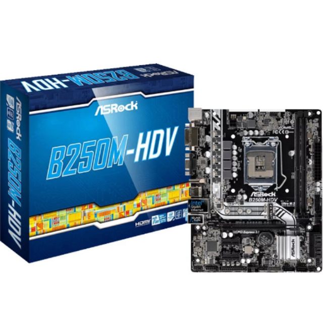 #เมนบอร์ด​   MAINBOARD (เมนบอร์ด) 1151 ASROCK B250M-HDV
