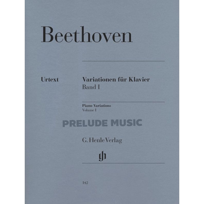 (โค้ดINCSM2Lลด70฿) Beethoven Variations for Piano, Volume I (HN142)