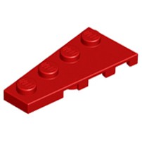 [536] ชิ้นส่วนเลโก้ Lego Part Wedge, Plate 4 x 2 Left (41770) ราคา/ชิ้น
