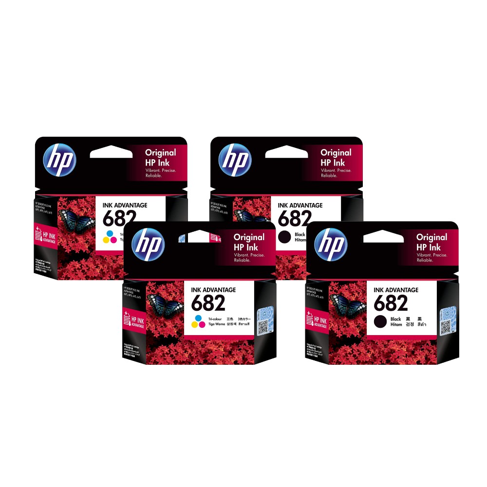 hp 682 black original ink cartridge