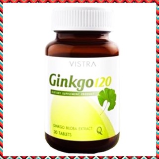 Vistra Ginkgo 120mg 30 Capsules