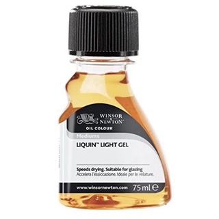 Light liquin gel medium สื่อผสมสีน้ำมัน แห้งเร็ว เพิ่มเงา