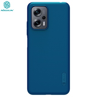 เคส POCO X4 GT Nillkin Frosted Shield พีซีฮาร์ดปกหลังเคสสำหรับ Xiaomi POCO X4 GT 5G