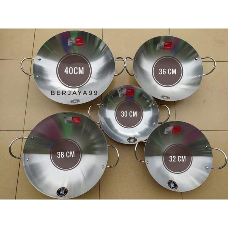 NON-STICK STAINLESS PAN / HARDEN GOLDEN กระทะปลาบิน