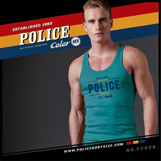 เสื้อยืด Police Bodysize FC028