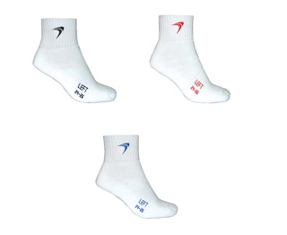 [ฟรี!! ใส่โค้ด INC12LF] ถุงเท้ากีฬา คุณภาพดี มี 3 สี Flypower Socks all size