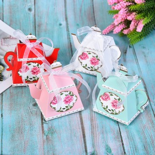 (พร้อมส่ง) แพ็ค 10 ใบ กล่องขนม กล่องคุกกี้ กล่องของขวัญ