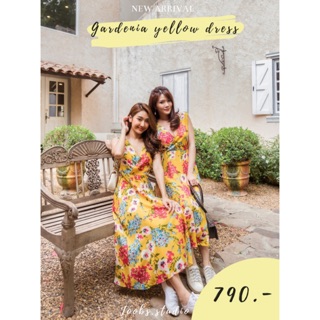 JOOBS GARDENIA YELLOW DRESS