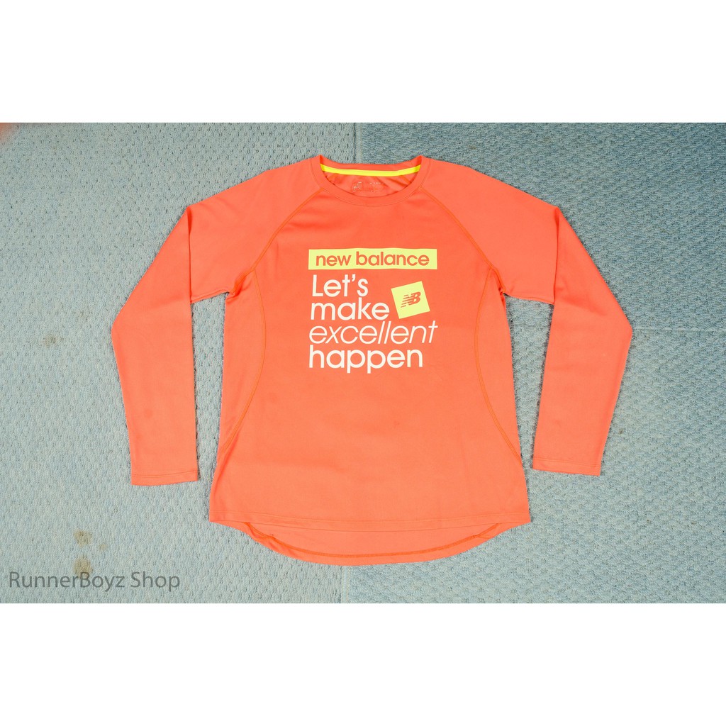 ขายเสื้อแขนยาว ของ New Balance ของแท้ มือสอง