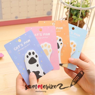 memo notes  sticky note pad :โพสอิท น้องแมว น่ารักๆ กระดาษโน้ต มีกาวในตัว