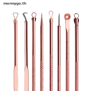 【monnygo】ชุดเครื่องมือกําจัดสิวเสี้ยน สิวหัวดํา สิวเสี้ยน สิวเสี้ยน 4 ชิ้น