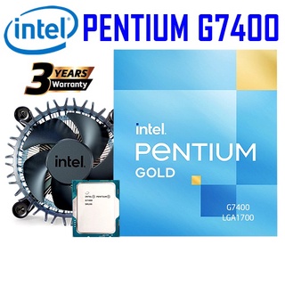 CPU (ซีพียู) 1700 INTEL PENTIUM G7400 3.7GHz 2C/4T LGA-1700 รับประกัน 3 ปี