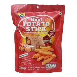 Noi Potato Stick Hot Spicy 100g น้อยมันฝรั่งแท่งเผ็ดร้อน 100 กรัม