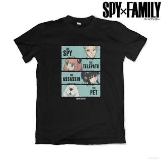 เสื้อยืดแขนสั้นลําลอง ทรงหลวม พิมพ์ลายอนิเมะ Ellen SPY X FAMILY สําหรับผู้ชาย และผู้หญิง