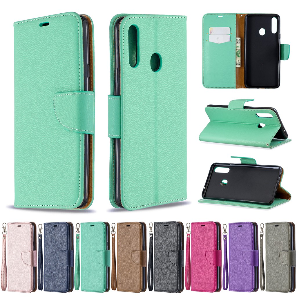 เคสมือถือหนังฝาพับสําหรับ Huawei P30 P20 Pro Nova 7i Nova 4e P30 Lite P20 Lite Nova 3e  Wallet Flip Soft Cover Stand Card Phone Case