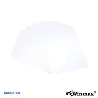 Winmax-M4K บัตรมายแฟร์ RFID 13.56 MHz Mifare 4K (สั่งขั้นต่ำ 50ใบ)