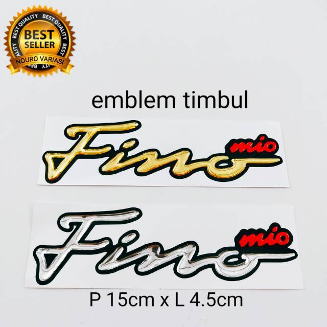 ตราสัญลักษณ์โลโก้ Yamaha fino BEST QUALITY