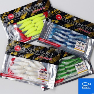 (ซื้อครบ200บาทรับสินค้าฟรี) ปลายาง Mahseer Paddley 2 นิ้ว / 2.8 นิ้ว
