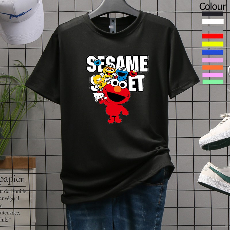 เสื้อยืดคอกลม ลายยอดฮิตเเฟชั่น พร้อมส่ง