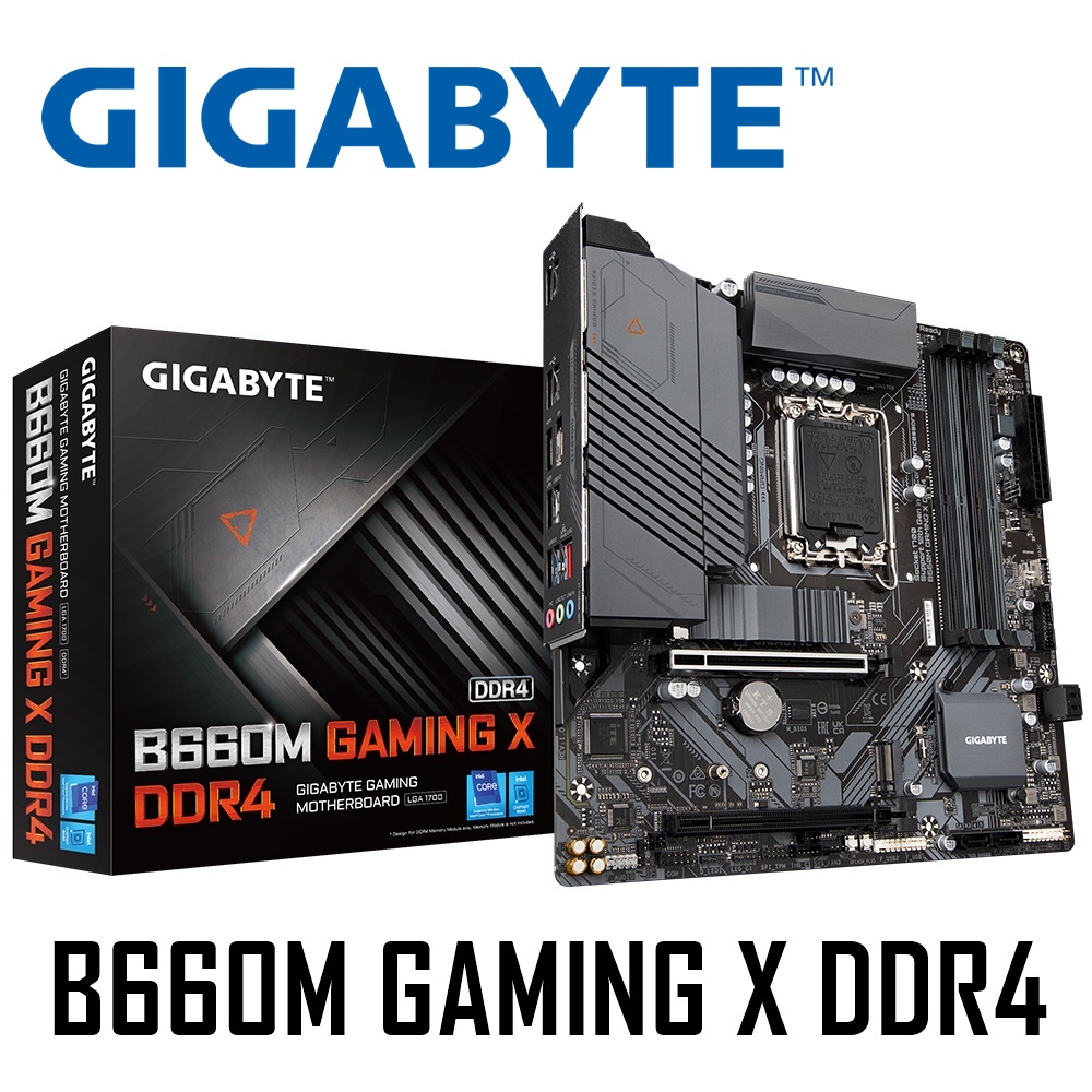MAINBOARD (เมนบอร์ด) 1700 GIGABYTE B660M GAMING X DDR4 ประกัน 3 ปี