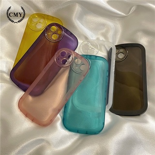 เคสโทรศัพท์มือถือแบบนิ่ม ใส เรียบง่าย สําหรับ iphone case 11 12 13 pro max mini XR XS 7 8 plus