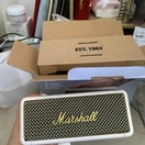 review NEWของแท้100 MARSHALL EMBERTON Willen ลําโพงบลูทูธไร้สายกลางแจ้งแบบพกพา ลำโพงเสียงเบสหนักเหมือนปืนใหญ่ขนาดเล็ก comment 1
