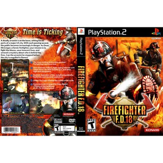 FIREFIGHTER F.D. 18 [PS2 US : DVD5 1 Disc]