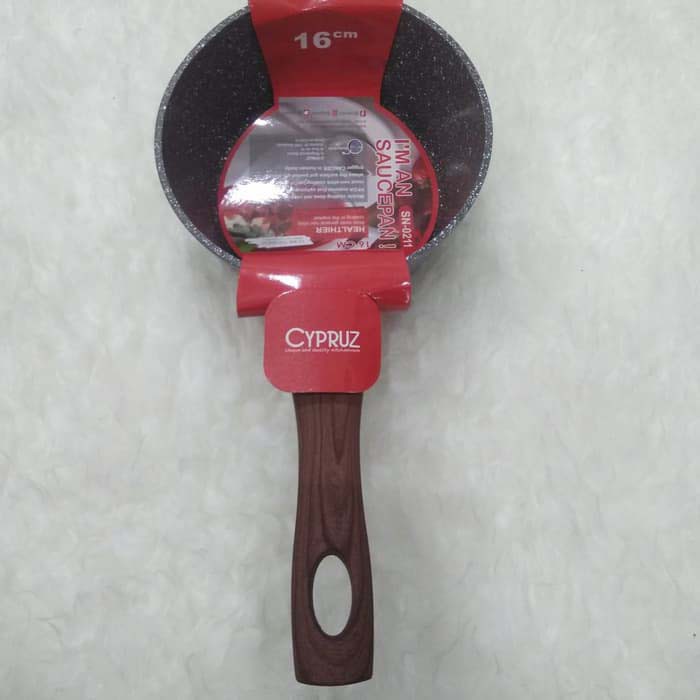 16 ซม. INDUCTION MARBLE SAUCE PAN INDUCTION MARBLE SN0211 SAUCE PAN FRYING PAN PAN