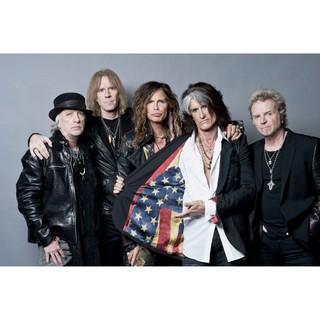 Aerosmith 8 Magnet fridge Rock Band Music Metal  แผ่นแม่เหล็ก ติดตู้เย็น หนา 5มิล วงดนตรี ของขวัญของฝาก ที่ระลึก