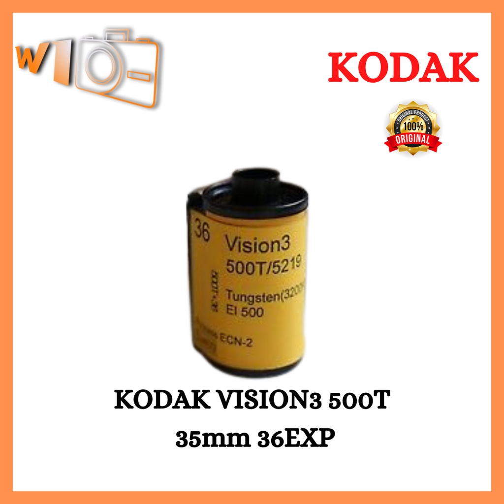 ม้วนฟิล์ม KODAK VISION3 500T สี 36EXP