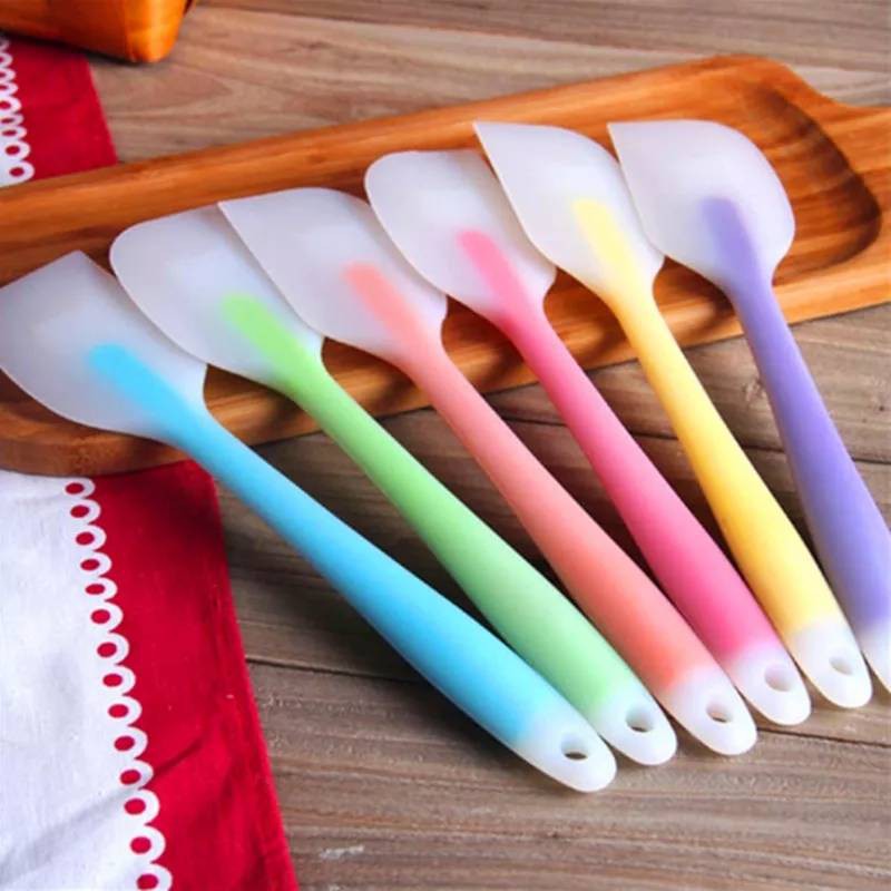 ไม้พายซิลิโคนใส ขนาดยาว 21,28 cm.ไซค์ S,L (สุ่มสี) – โปรปัง