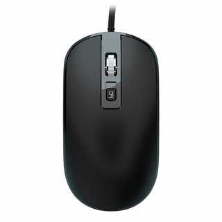 Newmine T4 mute office home เมาส์แบบมีสายเดสก์ท็อปโน้ตบุ๊ค
