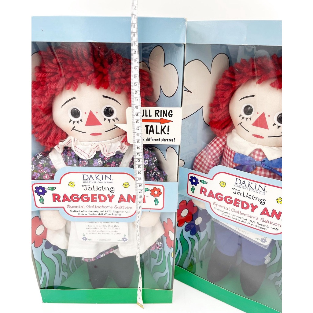 ตุ๊กตาแอนนาเบล พร้อมกล่อง แพ็คคู่ Raggedy Ann Vintage Dolls #4