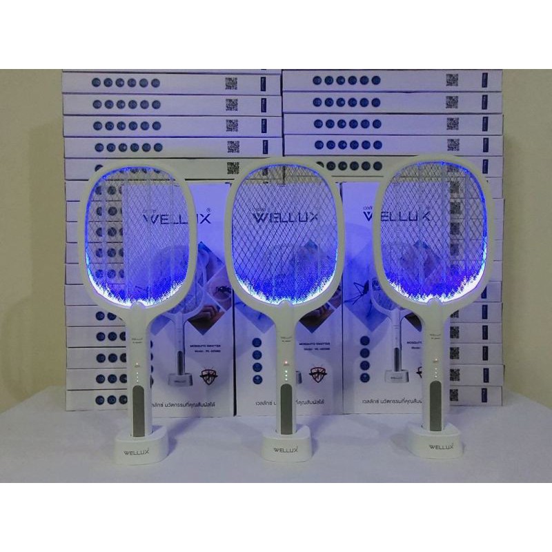 ไม้ตียุง WELLUX ของแท้ รุ่น WL-MS988 โคตรถูก 239 บาท!! ส่งฟรีไปรษณีย์ไทย!!