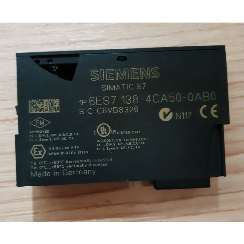 SIEMENS  SIMATIC  S7  6ES7 138-4CA50-0AB0