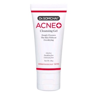 Dr.Somchai Acne Cleansing Gel 50g ดร.สมชาย แอคเน่ คลีนซิ่ง เจล