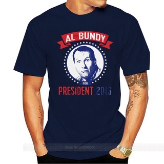 เสื้อยืดผ้าฝ้ายพิมพ์ลายแฟชั่น เสื้อยืด ผ้าฝ้าย พิมพ์ลาย Al Bundy For President แฟชั่นสําหรับผู้ชาย