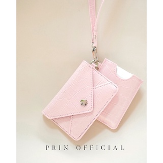 Prin Cardholder - Collection II - Pink - Pastel 💗card holder only💗 กระเป๋าใส่บัตรพร้อมสาย