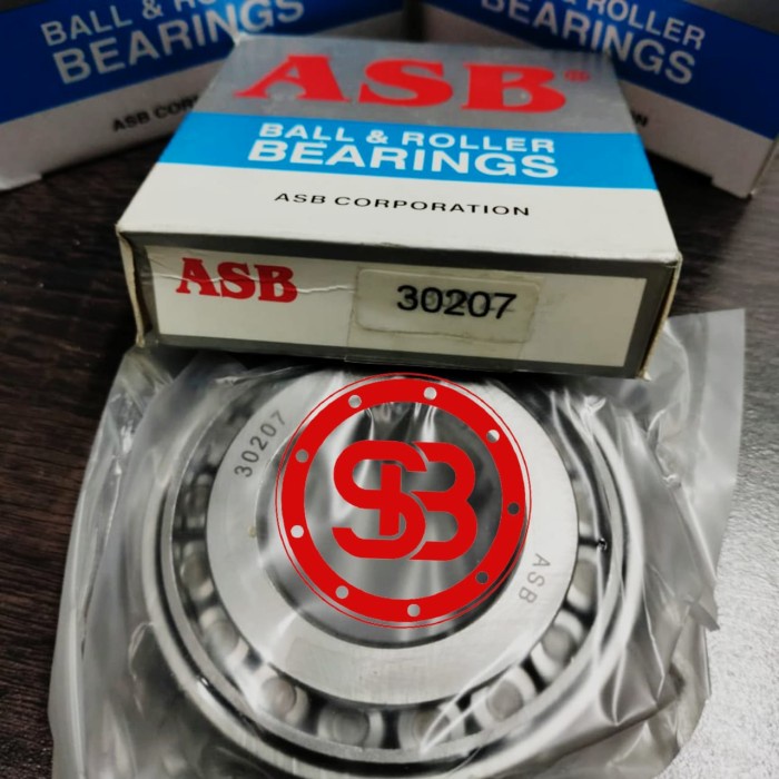 Bearing / Laker / Laher 30207 ASB GUARANTEEED ORIGINAL (ราคาต่อชิ้น)