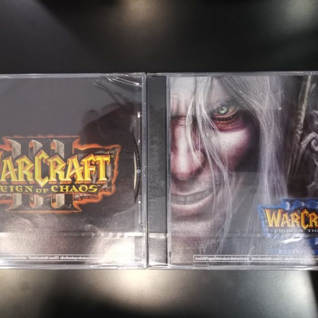 แผ่นเกมส์ PC WARCRAFT 3 + FROZEN THRONE แท้